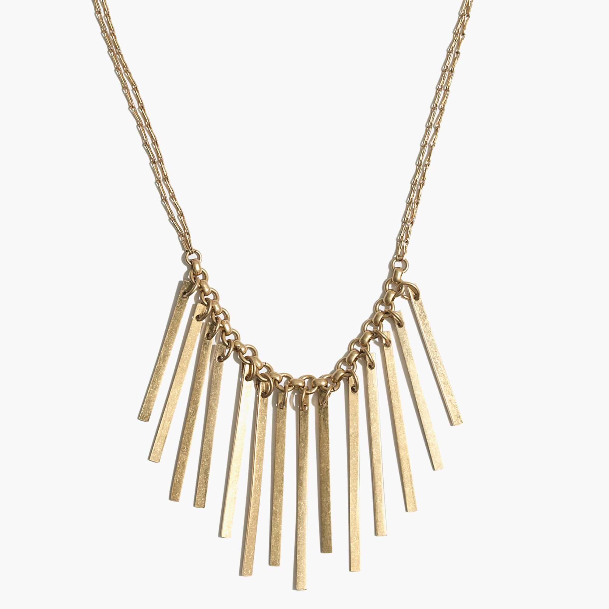 Madewell Windchime Necklace In Metallic Lyst Gallery