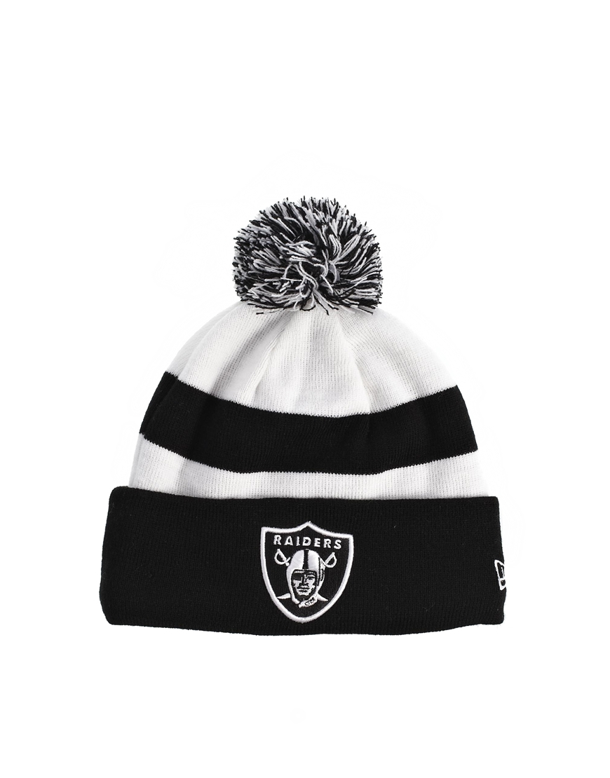 Beanie Lyst Raiders for Men hat new  New  era Black Hat   Bobble beanie  Era