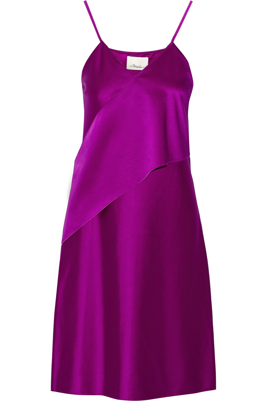 stretch satin slip