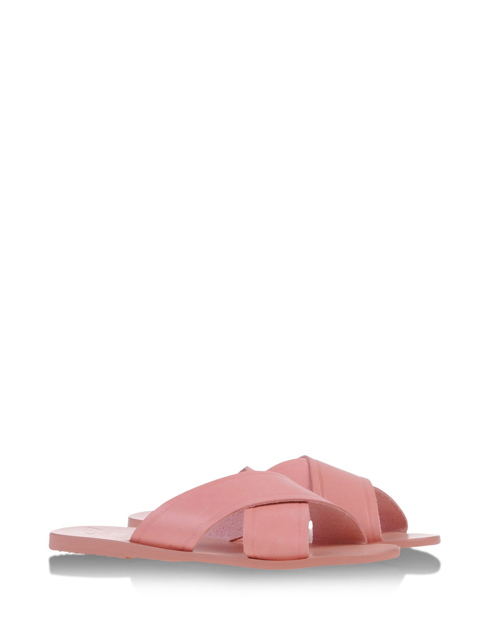 Ancient greek sandals Slip-on Sandals  Flip Flops in Pink (Pastel ...