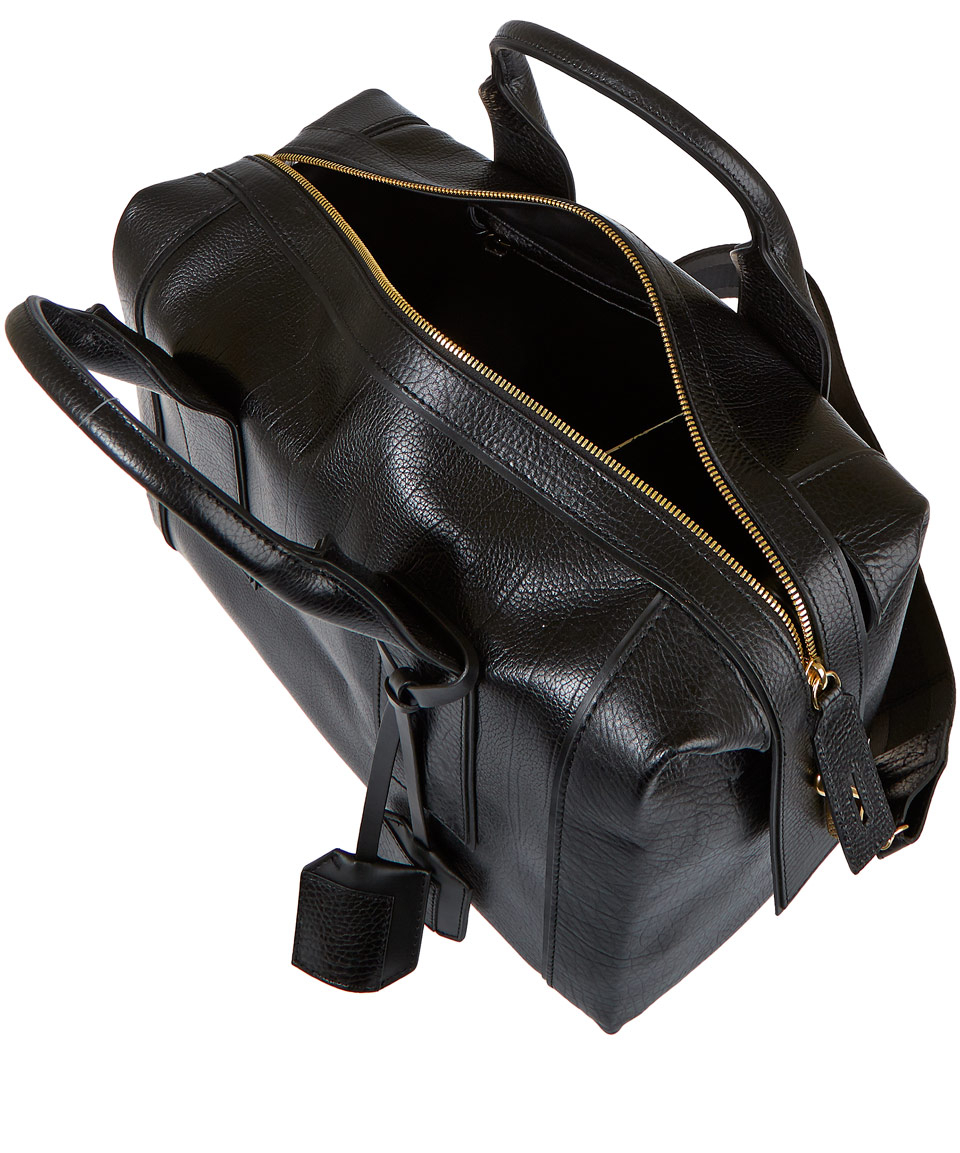 Lyst Pierre hardy Black Leather Bowling Bag in Black