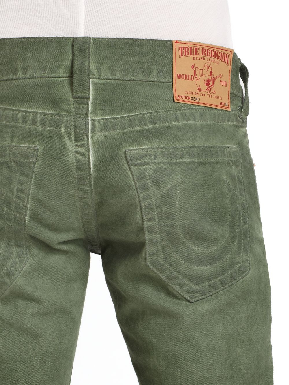 green true religion jeans