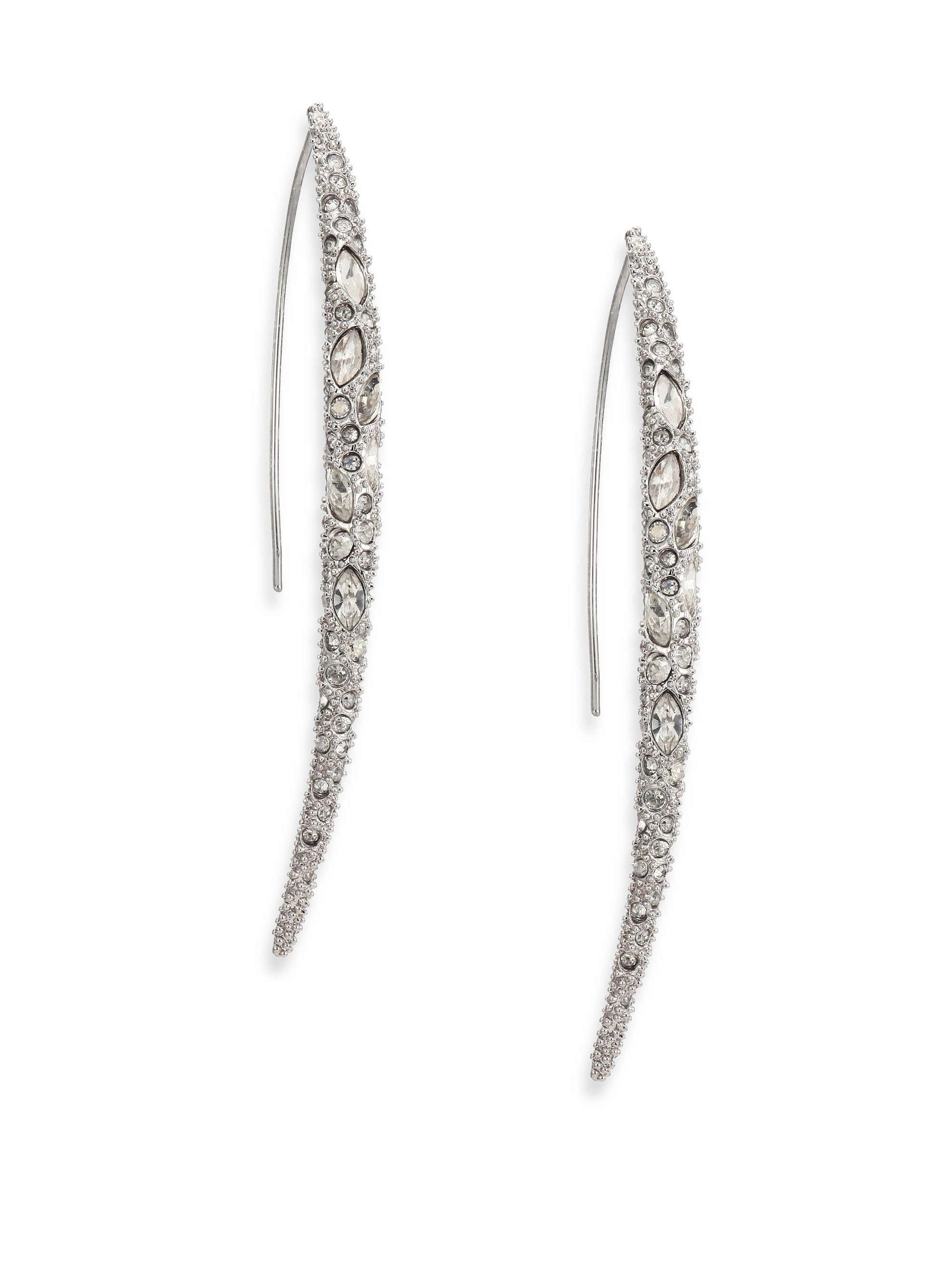 Lyst Alexis Bittar Miss Havisham Crystal Encrusted Infinity Spear Gallery