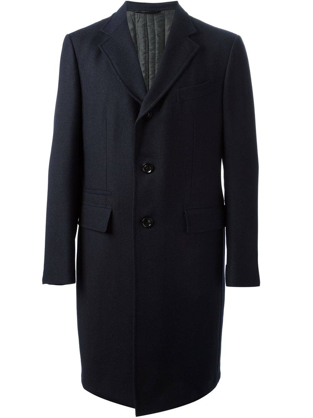 Ermenegildo Zegna S Versatile Waterproof Collection Ermenegildo Zegna 100 Wool Peacoat Size Large