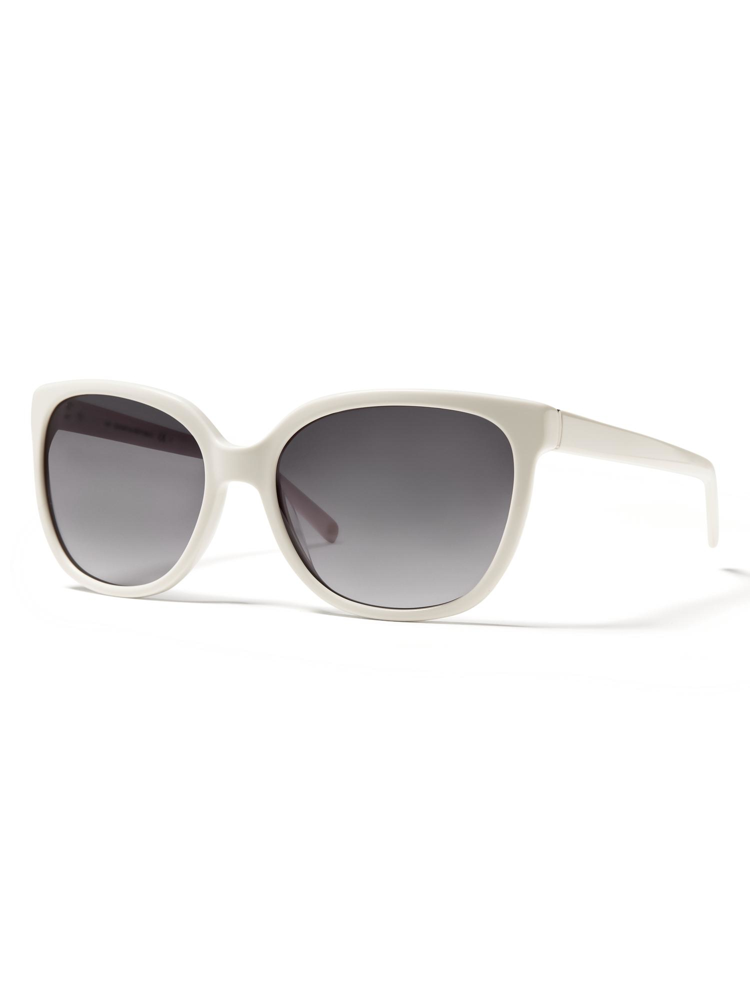 Banana republic Avery Sunglasses in White Lyst