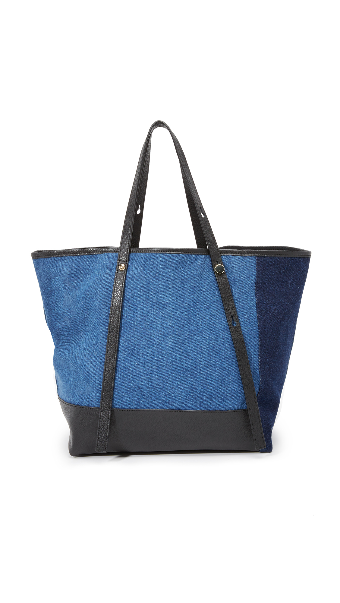 Lyst See By Chloé Denim Tote In Blue