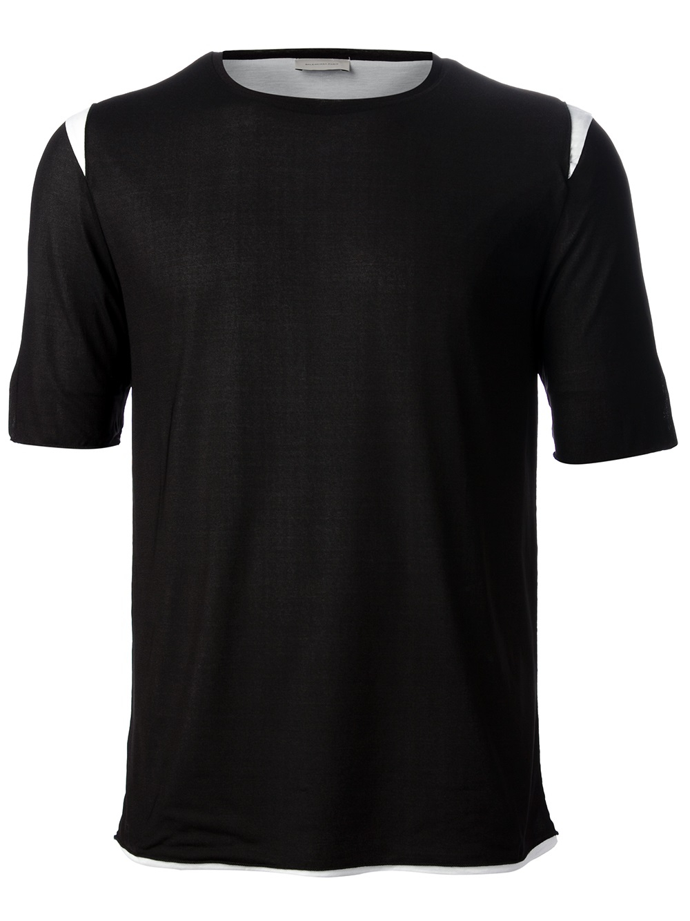 Balenciaga Monochrome Tshirt in Black for Men | Lyst