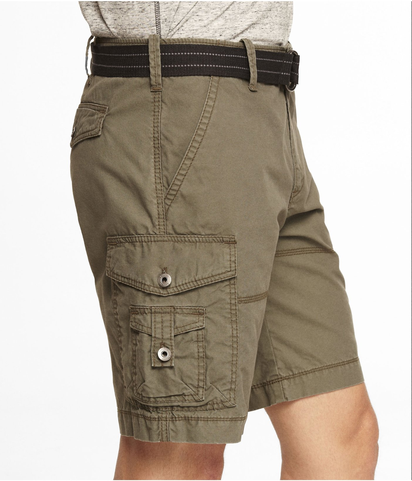 best green cargo shorts for men