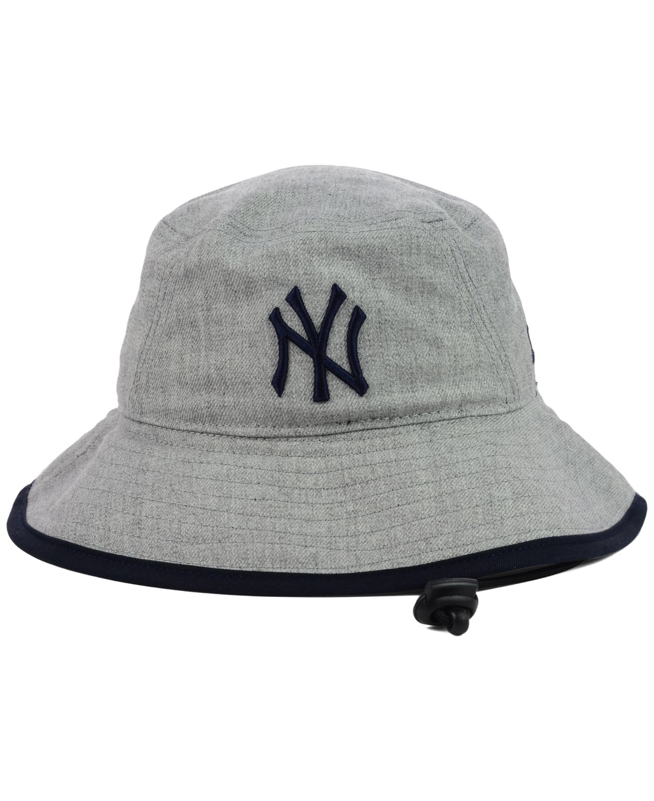 Ktz New York Yankees Heather Tipped Bucket Hat in Gray for Men Lyst
