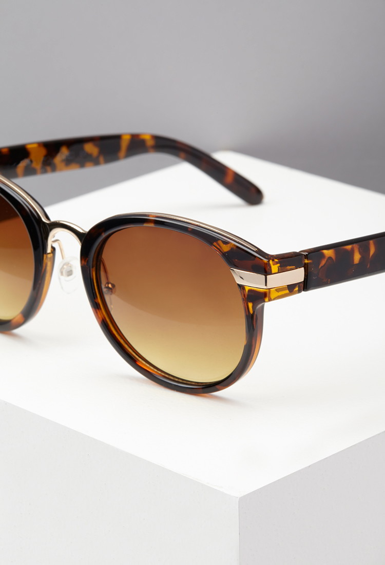 Lyst - Forever 21 Tortoiseshell Sunglasses in Brown