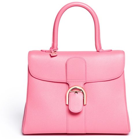 Delvaux Brilliant Mm Box Satchel in Pink | Lyst