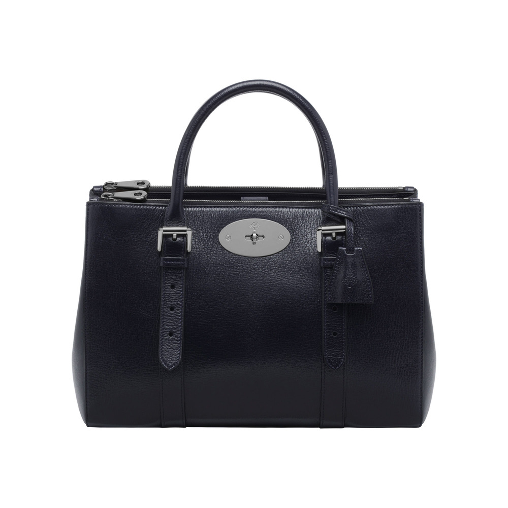 Mulberry Bayswater Double Zip Tote in Blue - Lyst
