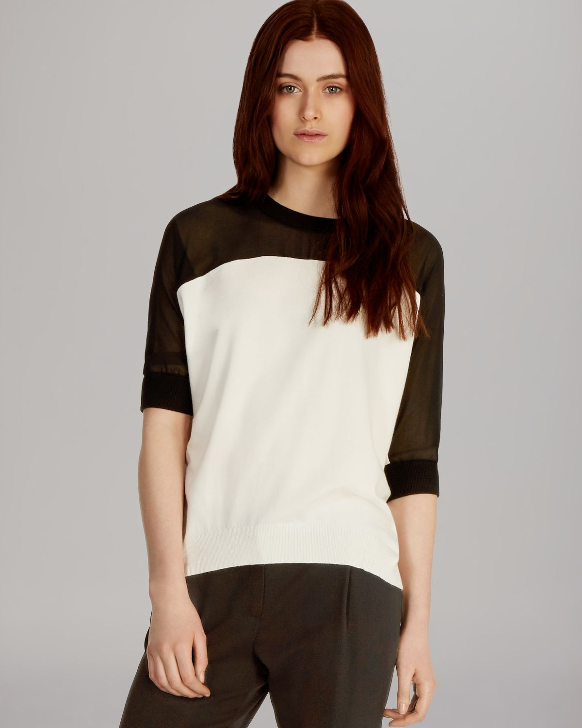 colour block tops ladies uk