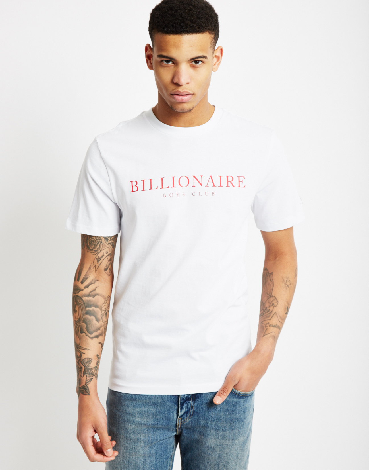 Billionaire boys club - ice cream Monaco T-shirt White in Black for Men ...
