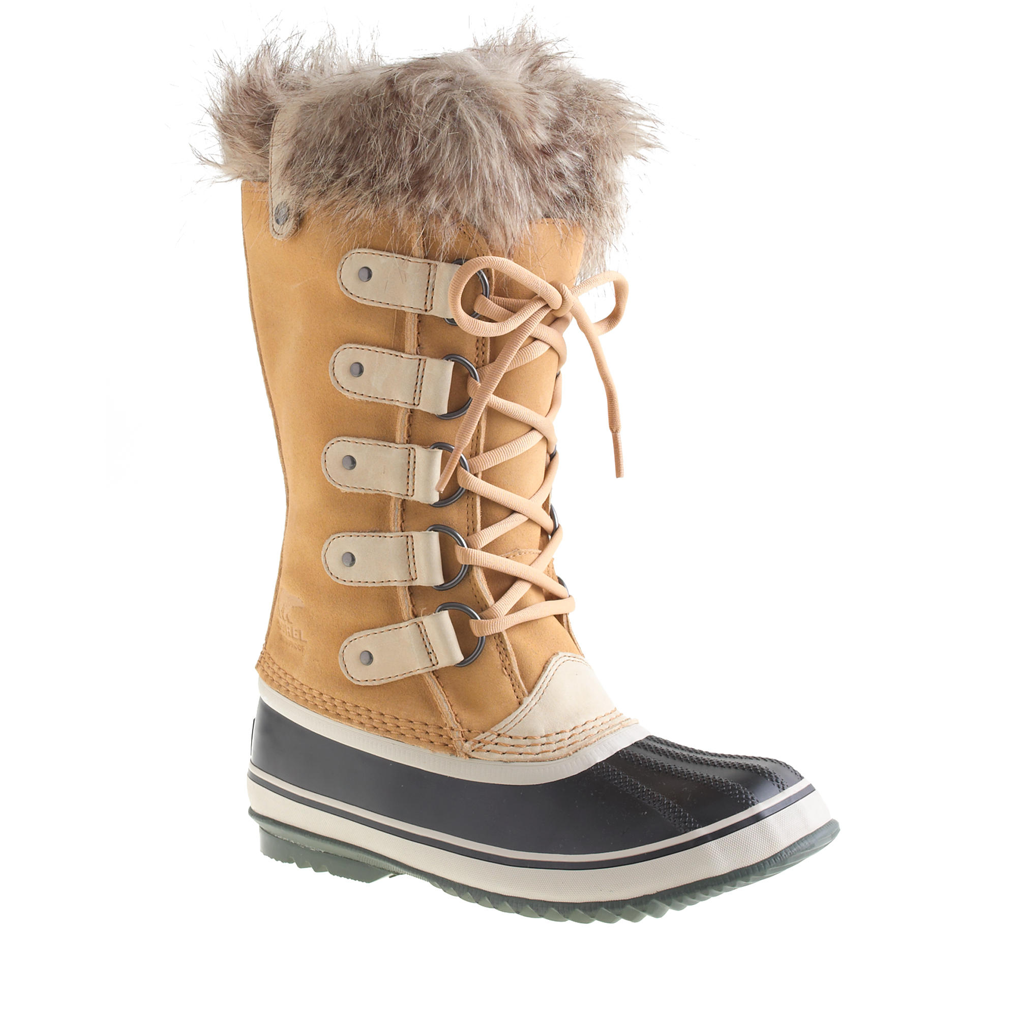 J.crew Women's Sorel Joan Of Arctic Boots in Natural | Lyst