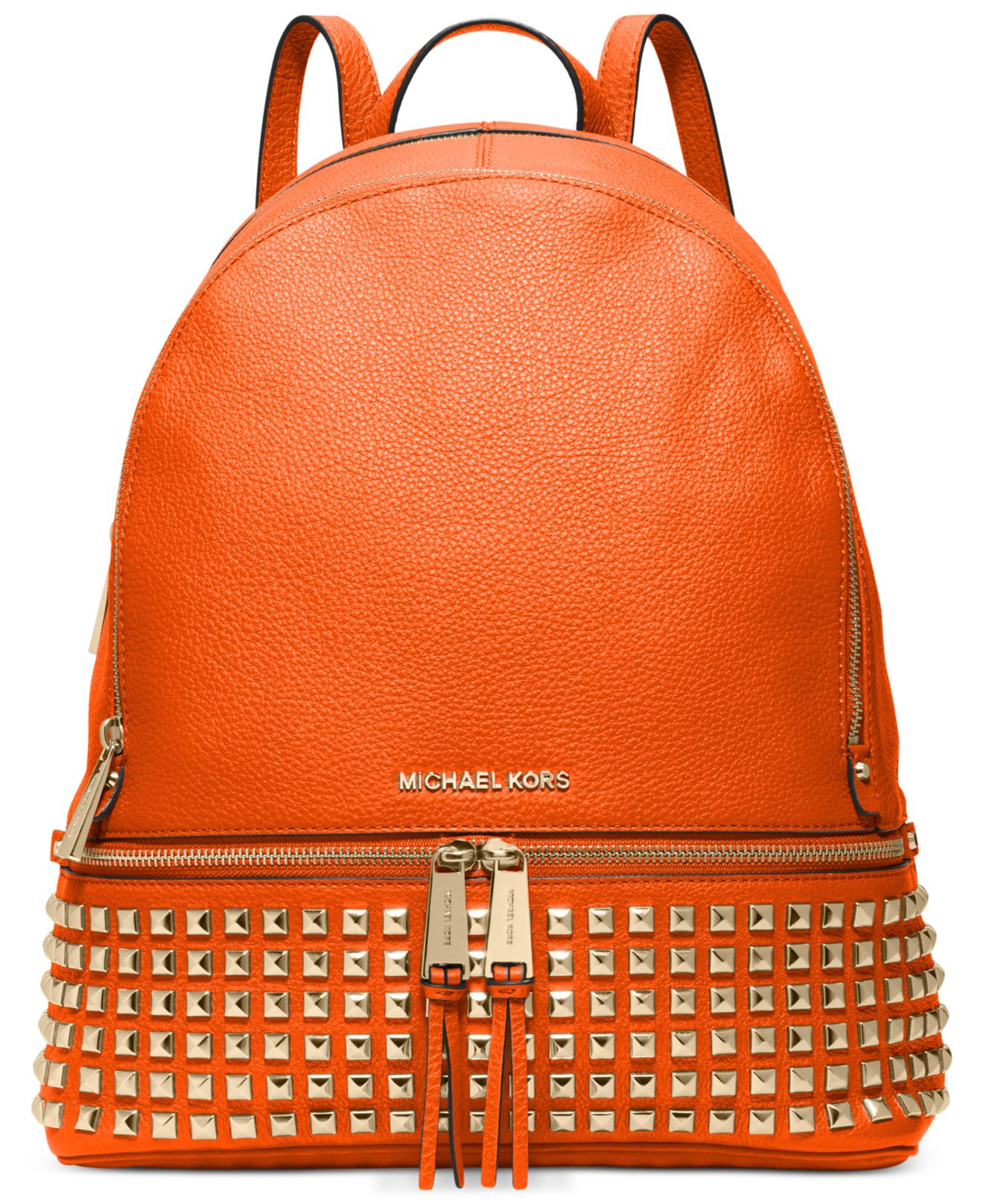 michael kors backpack orange