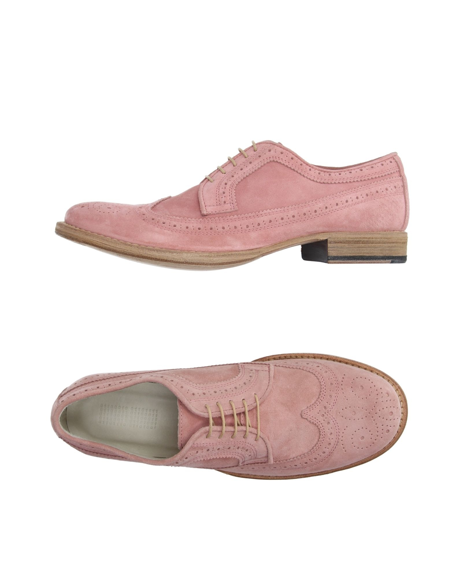 01000010 by boccaccini Laceup Shoes in Pink for Men