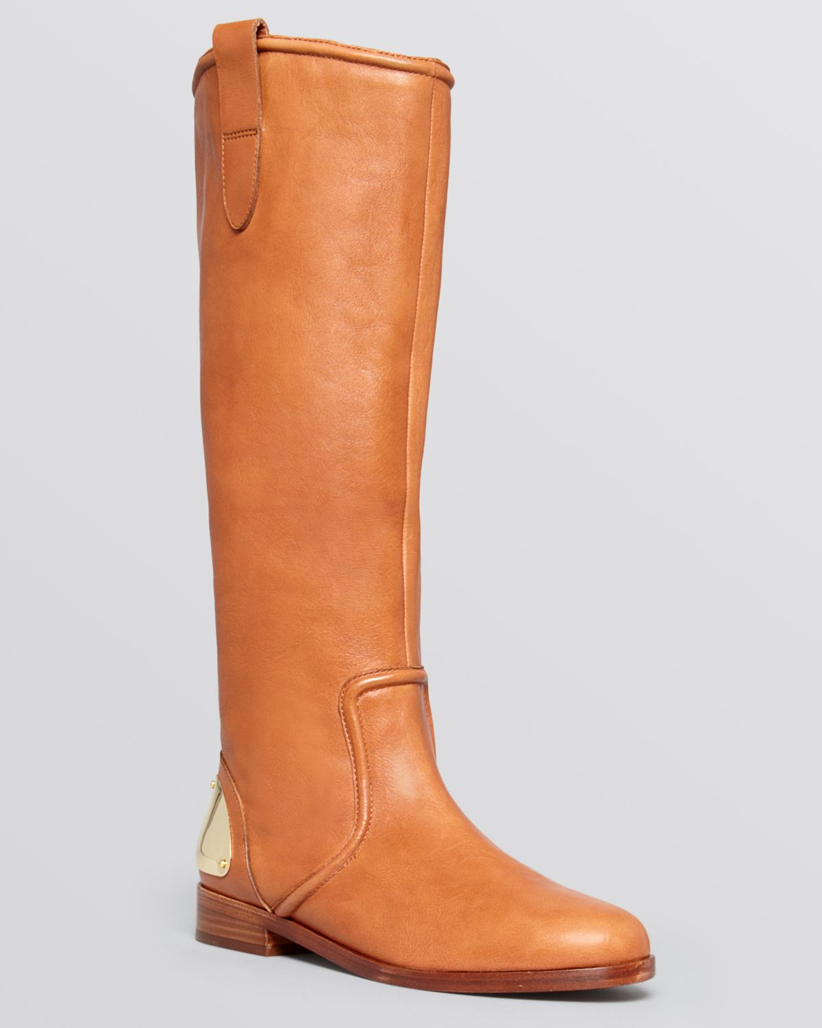 Lyst - Lauren By Ralph Lauren Riding Boots - Parker Side Zip in Brown