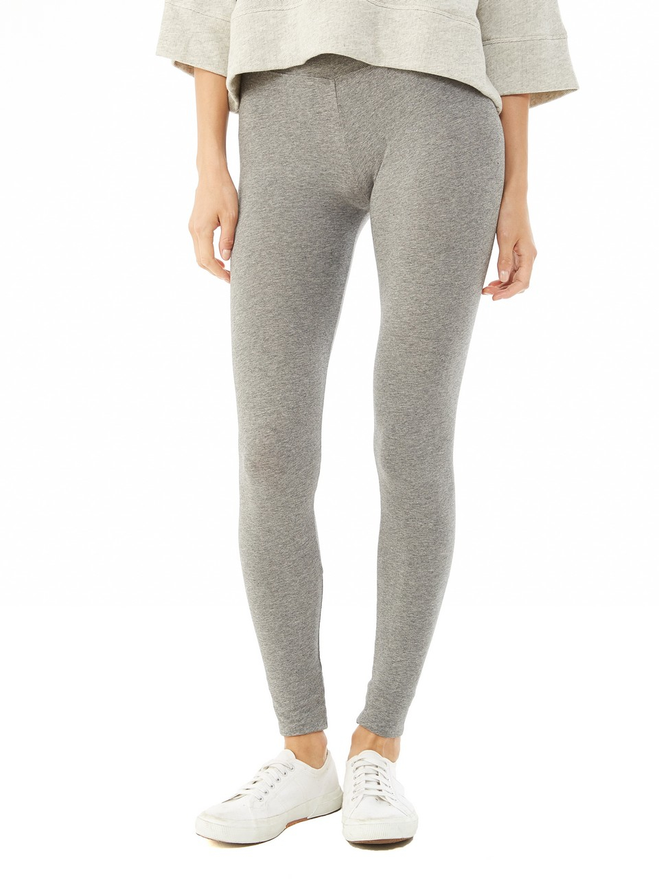 Alternative apparel Spandex Go-to Leggings in Gray | Lyst