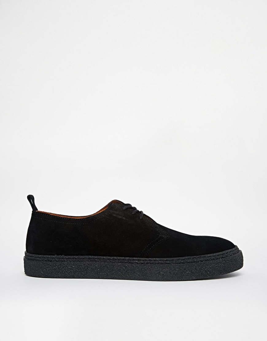 fred perry linden suede shoes