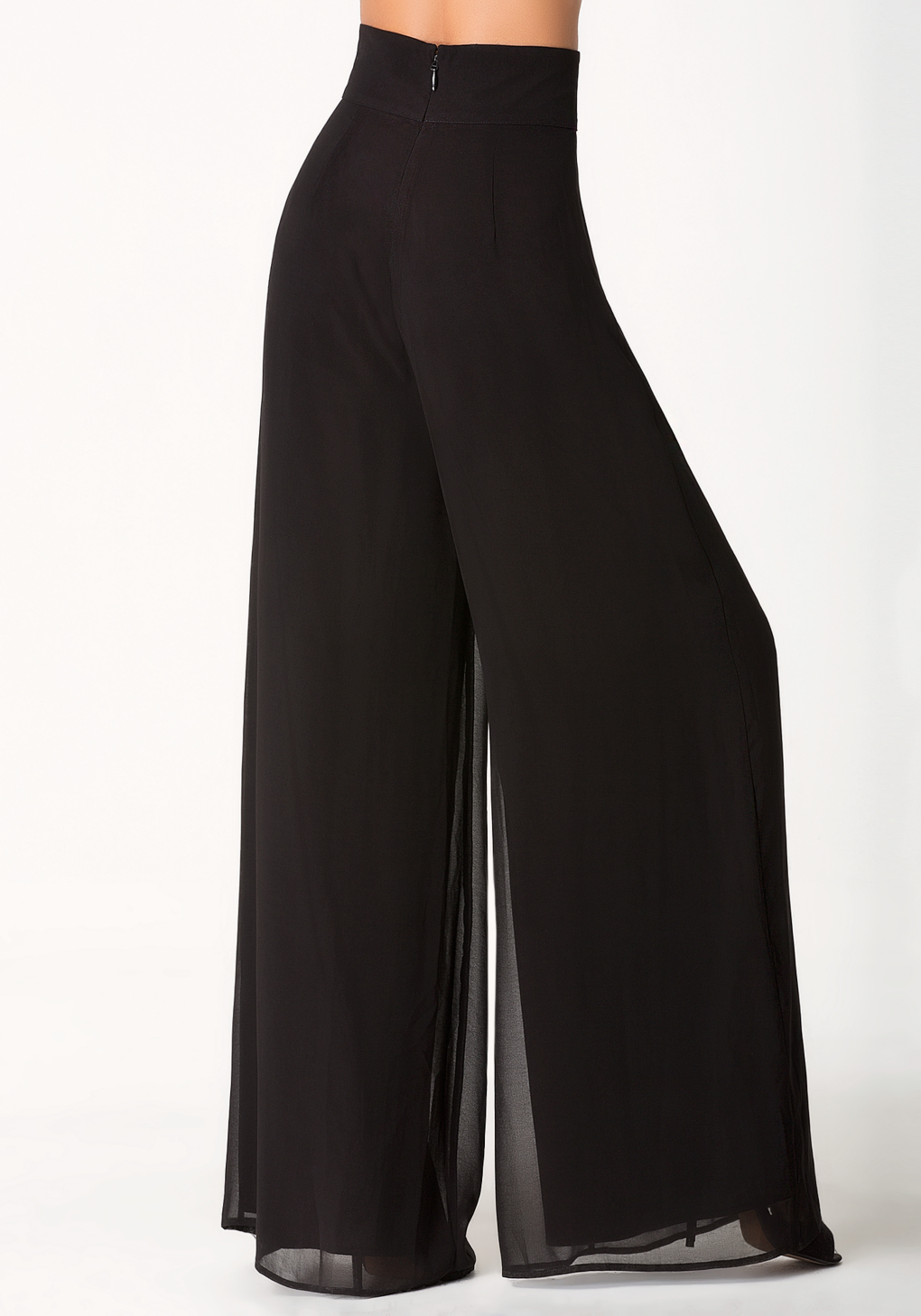 black palazzo pants petite