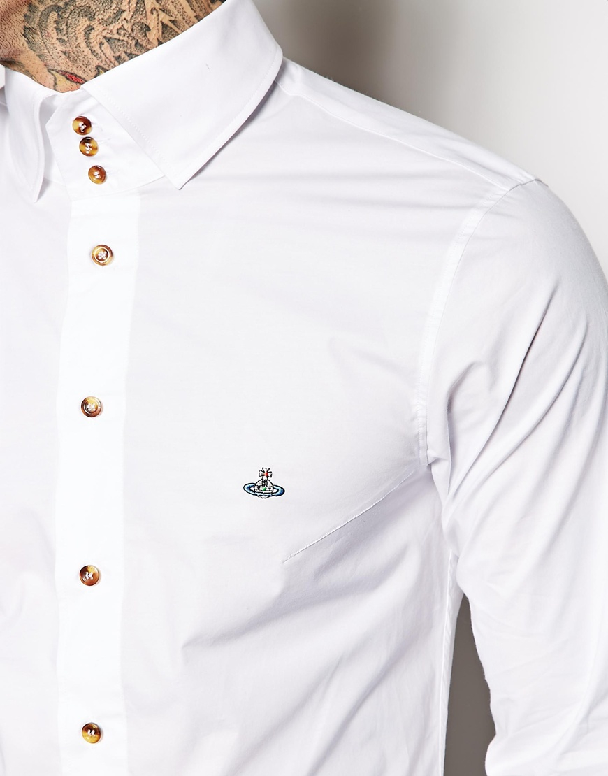 vivienne westwood 3 button shirt