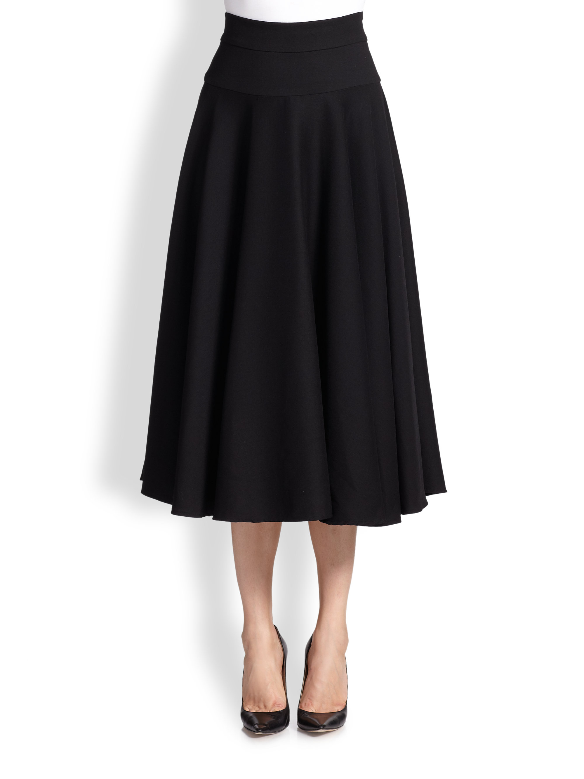 lyst escada stretch wool