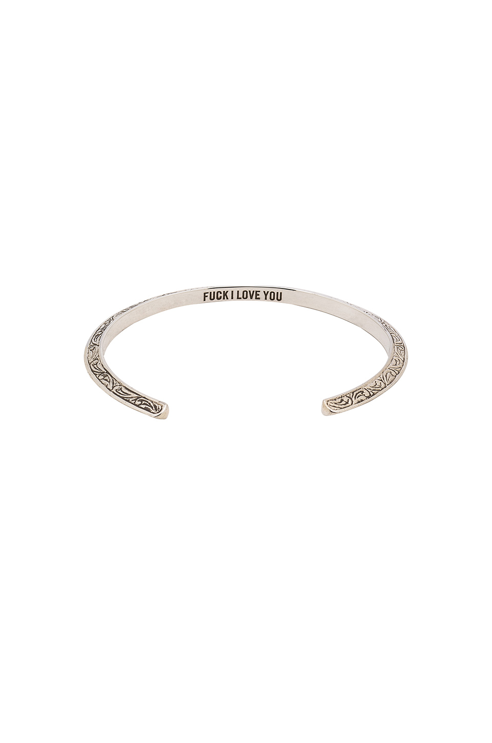 Lyst Cast Of Vices X Herman I Love You Bracelet In Metallic Gallery