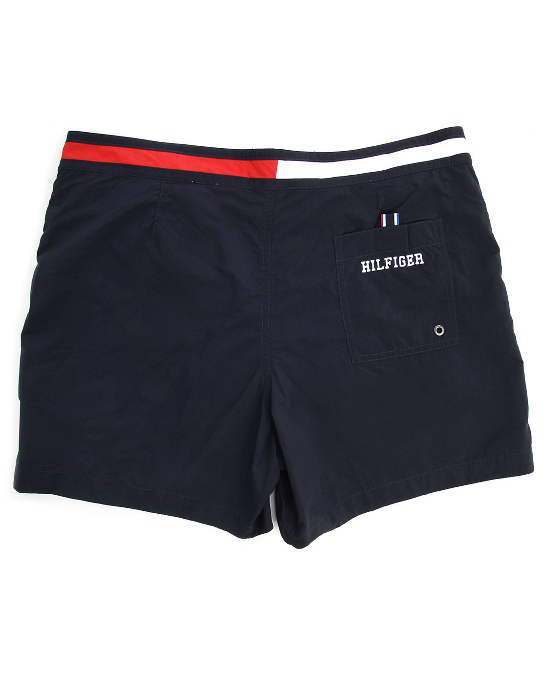 Tommy hilfiger Navy Swim Shorts With Belt And Flag in Blue for Men ...