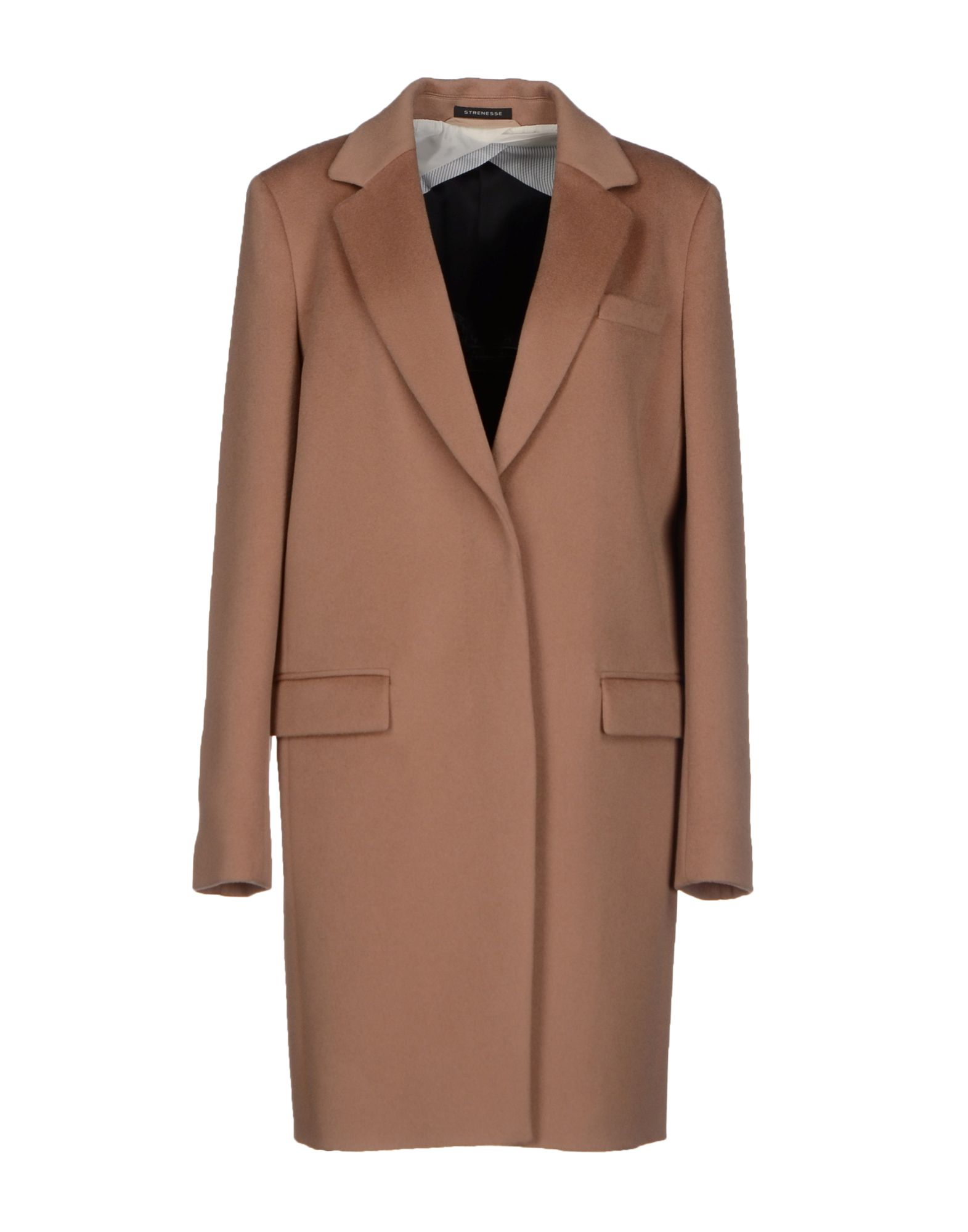 Strenesse gabriele strehle Coat in Brown (Camel) | Lyst
