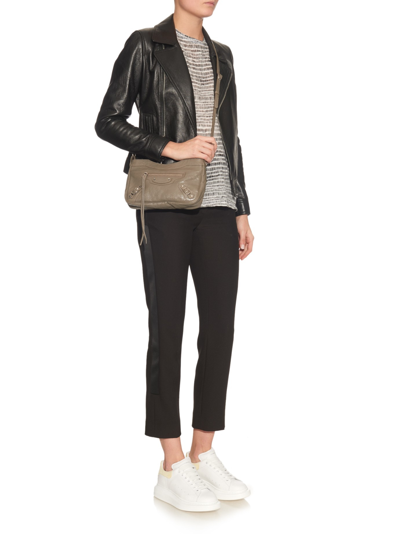 Lyst - Balenciaga Classic Hip Cross-body Bag in Natural