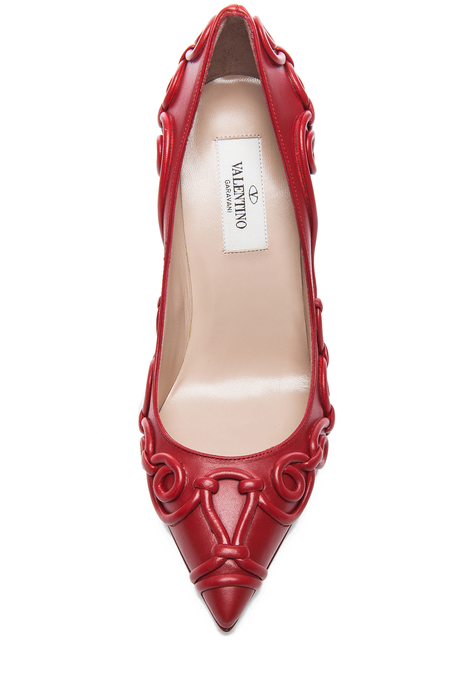 Valentino Voliere Pumps in Red | Lyst