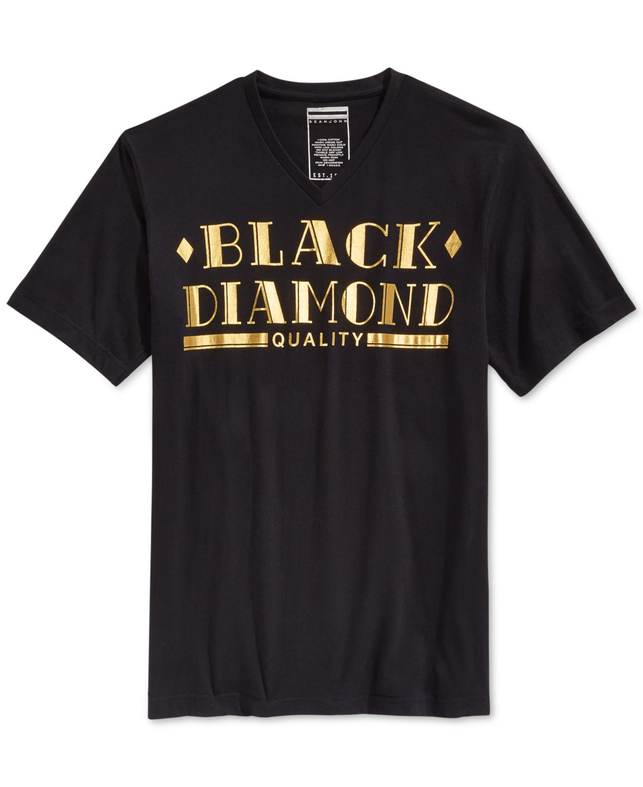 black sean john shirt