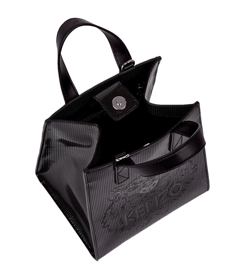 KENZO Mini Tiger Tote Bag in Black Lyst