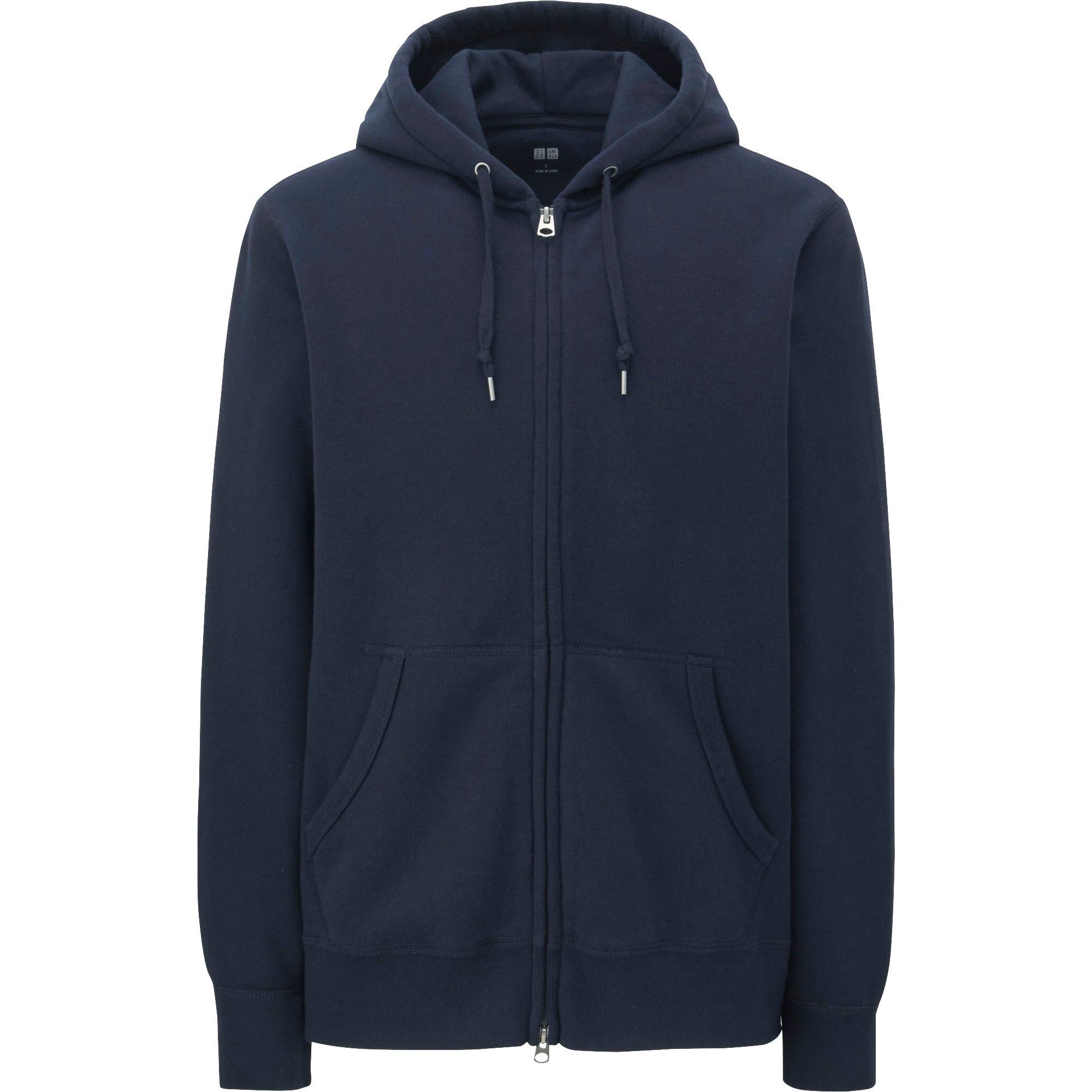 Uniqlo | Blue Men Sweat Long Sleeve Full-zip Hoodie for Men | Lyst