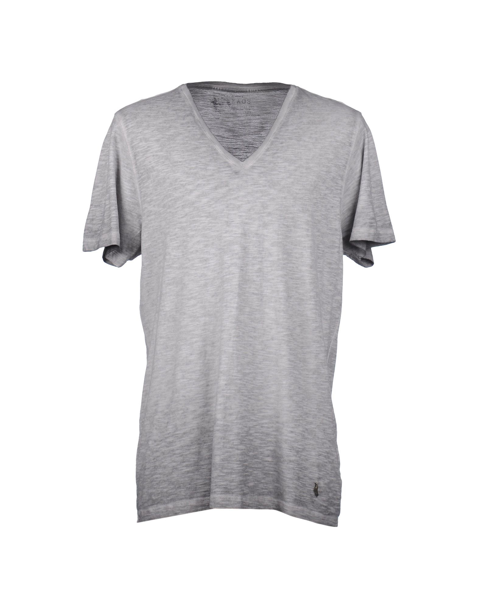 kaos v neck in gray for light grey lyst kaos v neck in gray for light grey lyst
