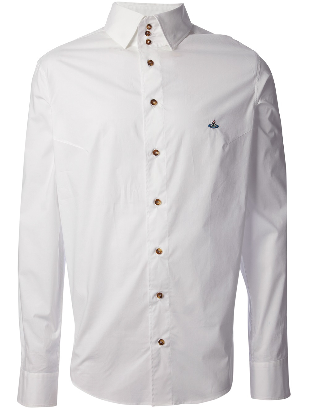 Vivienne Westwood Plain Shirt in White for Men | Lyst