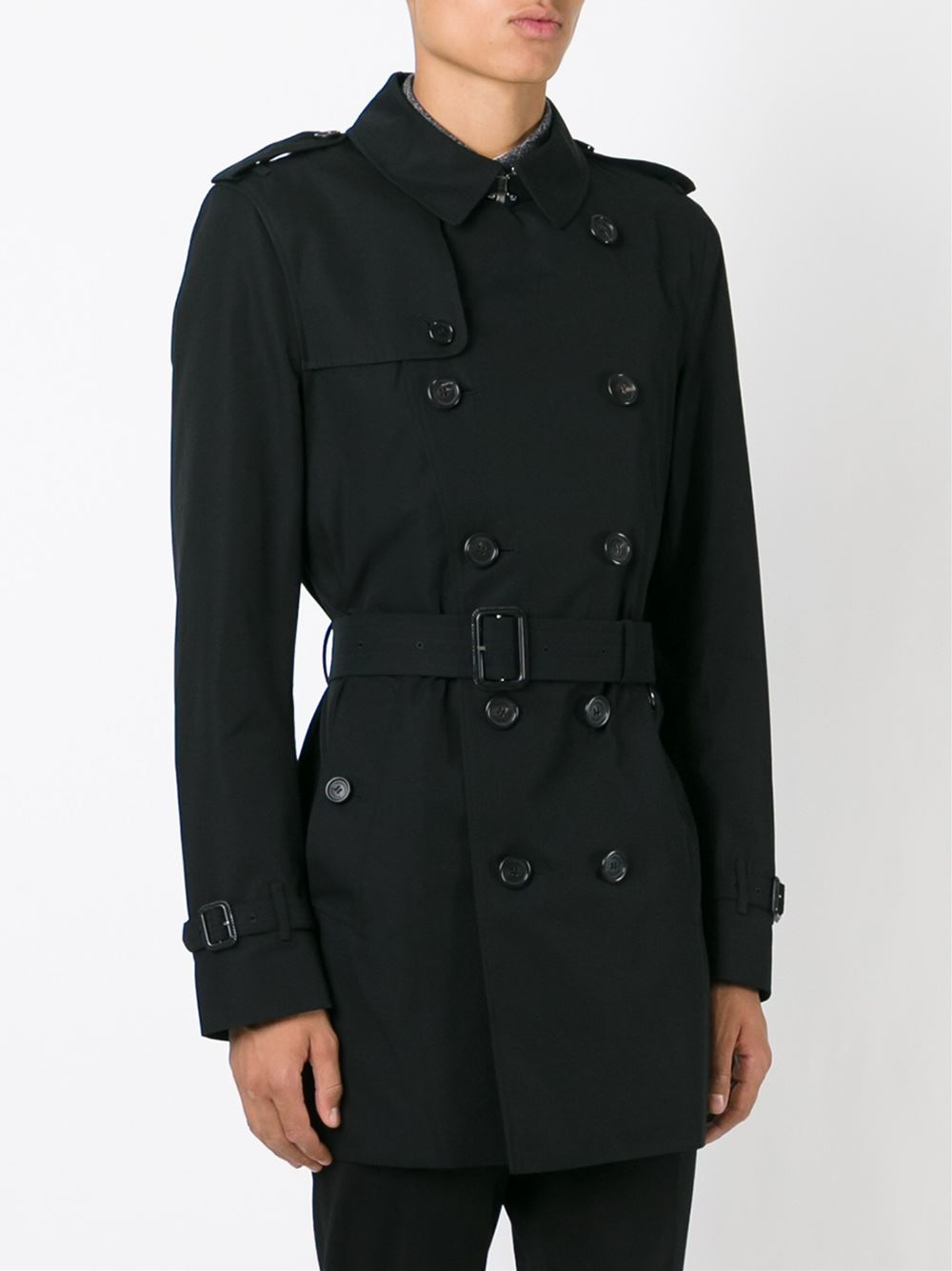 Burberry 'kensington' Trench Coat in Black for Men | Lyst