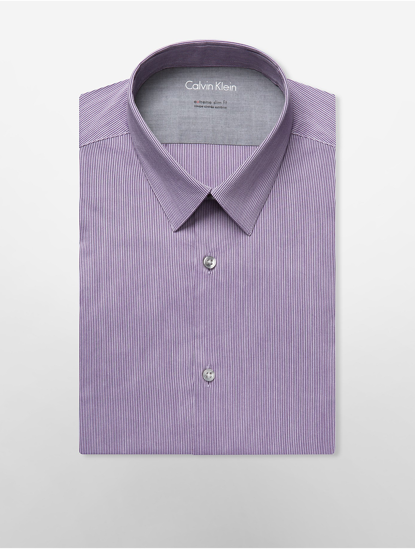 Lyst Calvin Klein White Label X Fit Ultra Slim Fit Ministripe Dress