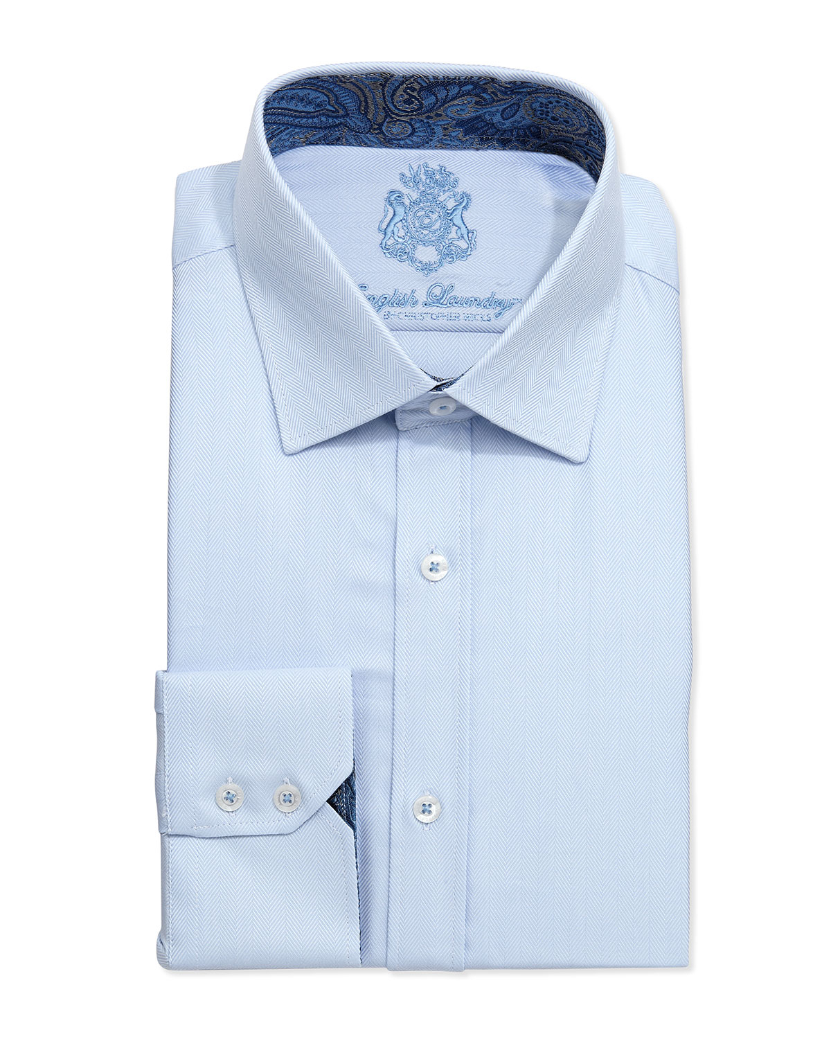Lyst - English Laundry Long-sleeve Herr Dress Shirt in Blue for Men