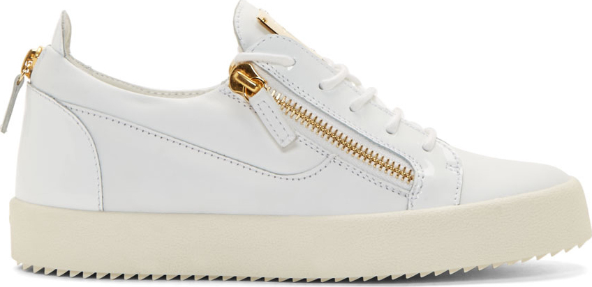 94 Sports Giuseppe shoes white and gold for Trend in 2022