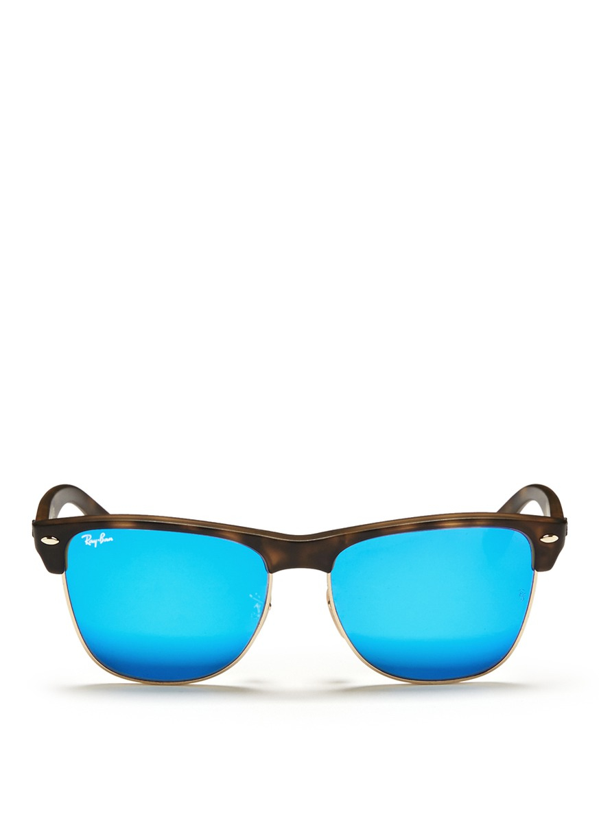 blue clubmaster sunglasses