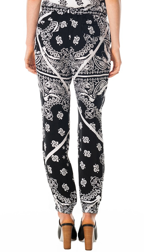 bandana track pants