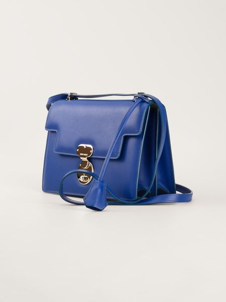 Giorgio Armani Shoulder Bag in Blue - Lyst
