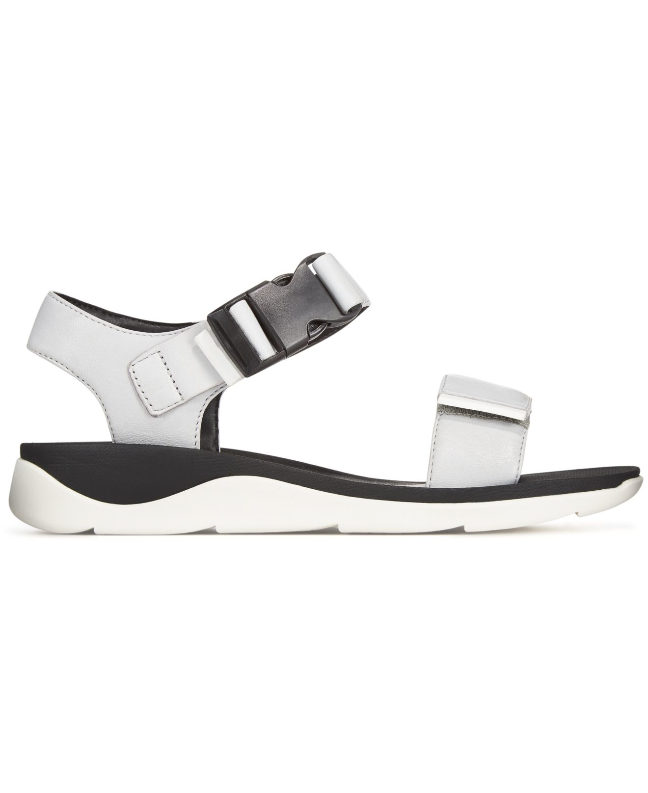 clarks gray flats