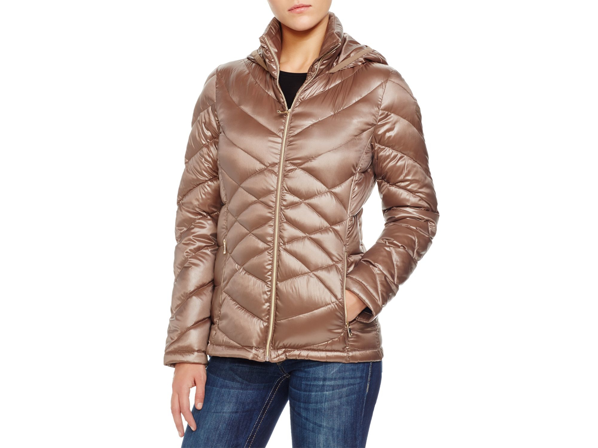 Lyst - Calvin Klein Packable Lightweight Down Jacket - Compare At $150 ...