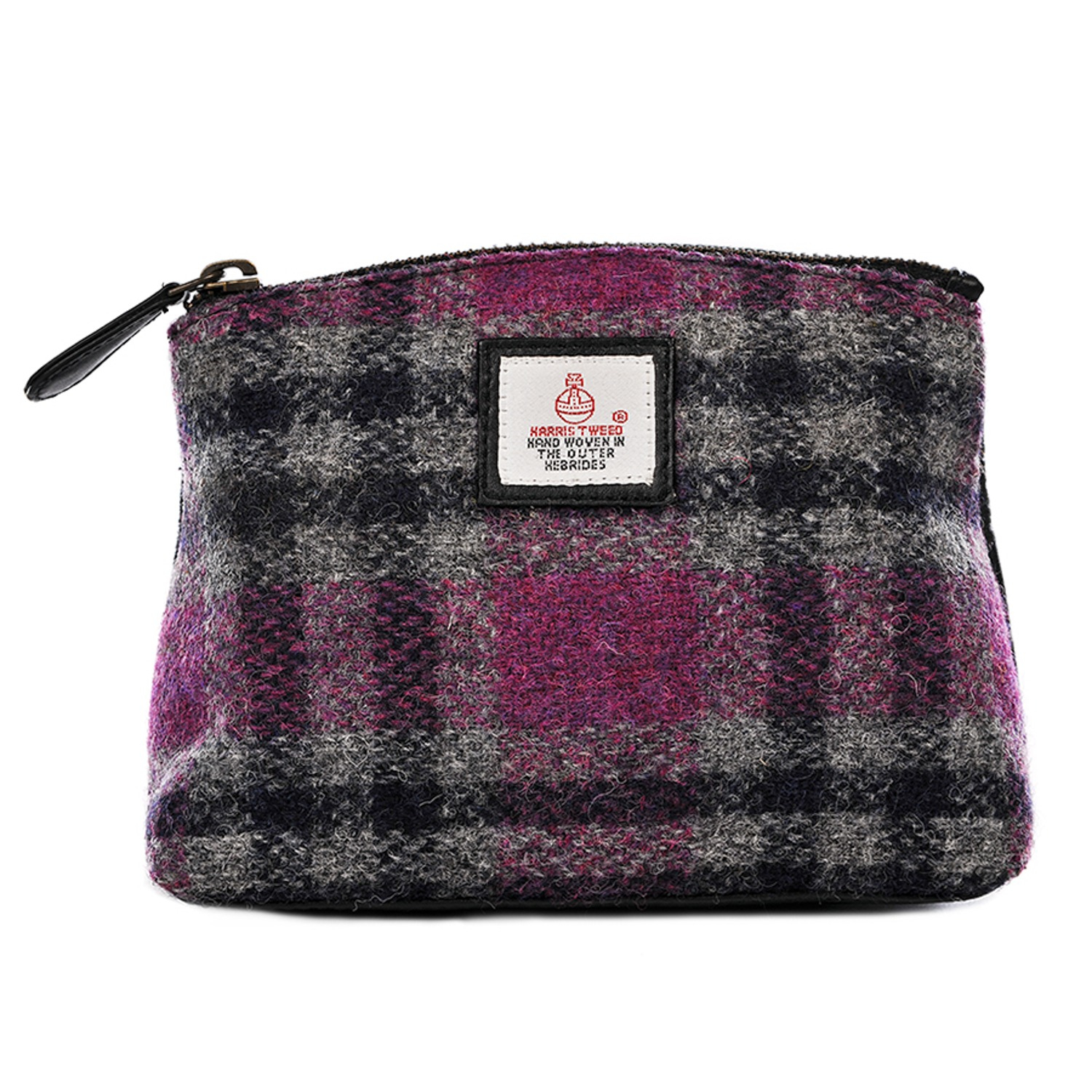 harris tweed makeup bag