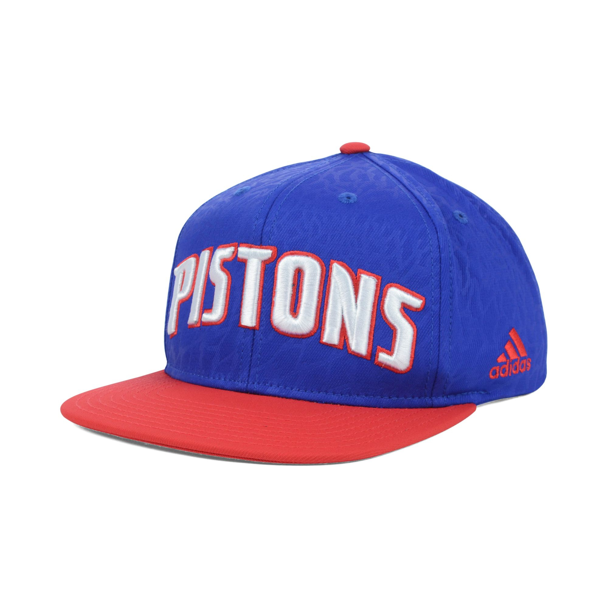 Adidas Detroit Pistons Nba Crazy Light Snapback Cap in Blue for Men ...