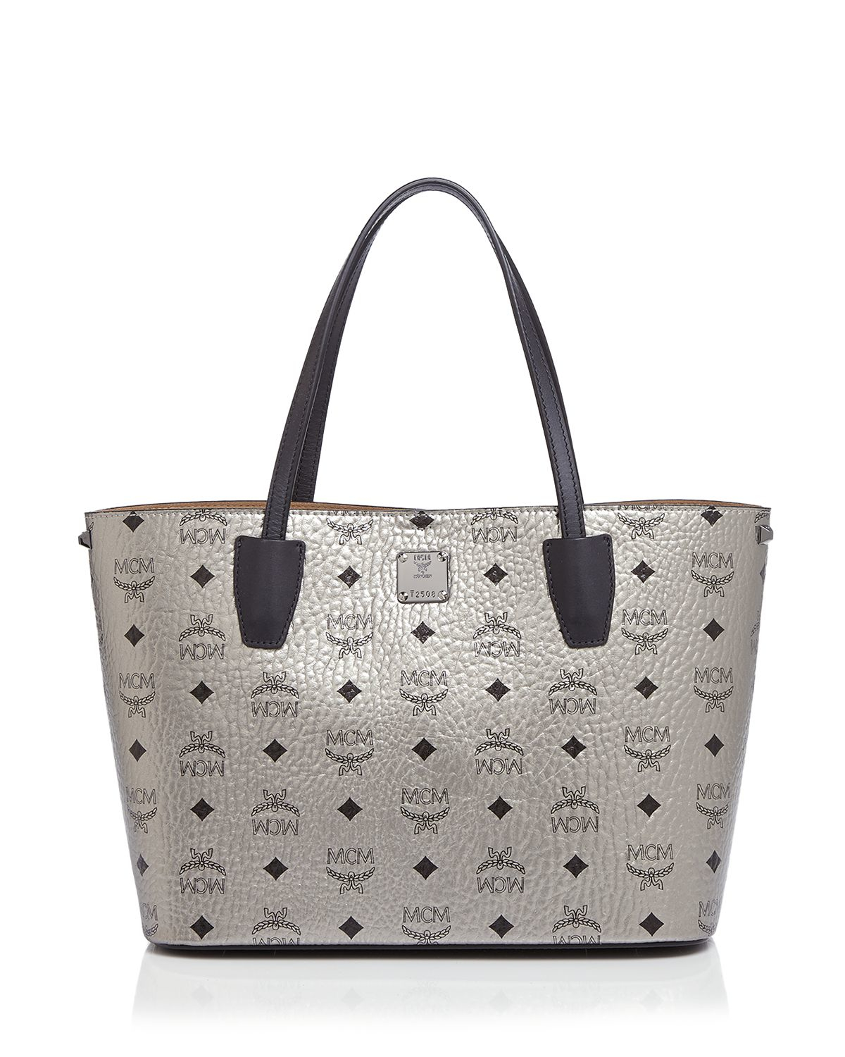t monogram small coated canvas tote