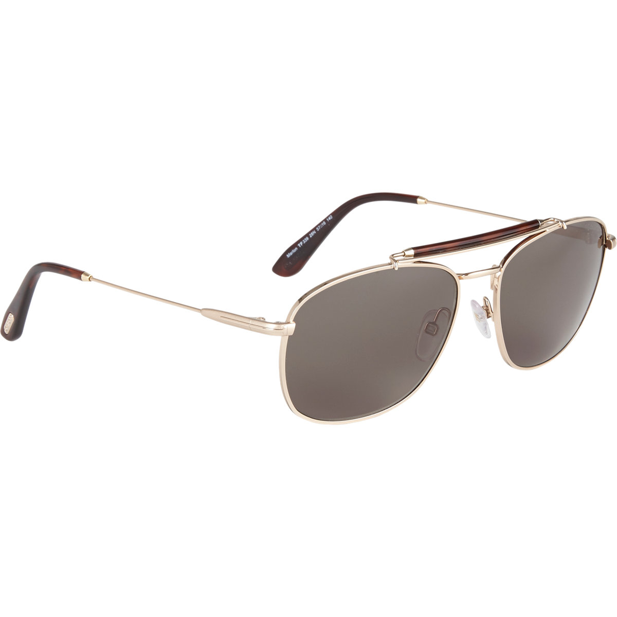 Tom Ford Marlon Sunglasses In Metallic For Men Lyst